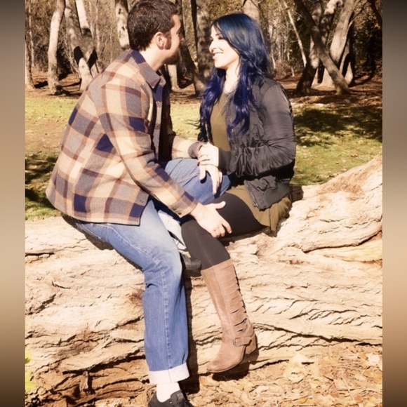 Western looking vented  leather boots - Picture 13 of 14